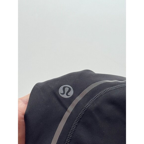 LULULEMON Base Pace 25" Black Nulux High Rise Reflective Leggings, Size 6 - Picture 13 of 16